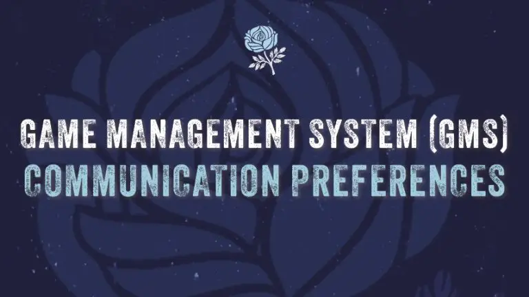 GMS Communication Preferences - Article Header