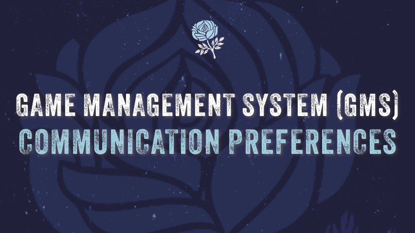 GMS Communication Preferences - Article Header