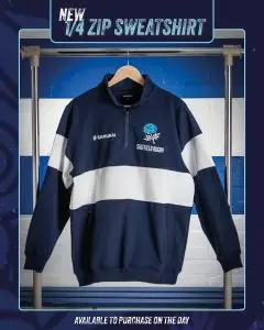 New SRUFC Quarter Zip
